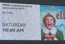 
			
				                                Just in time for the Holidays, <strong>Encore 301</strong> is bringing back a long-standing tradition: Free movies for Christmas! The first movie will be “Elf” and it will be shown at 10 a.m. on Saturday, Dec. 7 - first come first served! Concessions (like popcorn, etc.) will be sold but the ticket is free of charge, sponsored by the North Dakota Telephone Company.
 
			
		