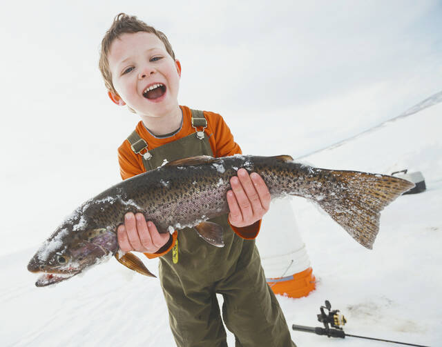 The 41st annual DLVFD Ice Fishing Tournament starts today! Devil's